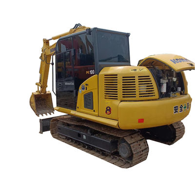 Excavadora de cilindro hidráulico original Komatsu PC100 para caminhada Japão DIGGER Produto usado