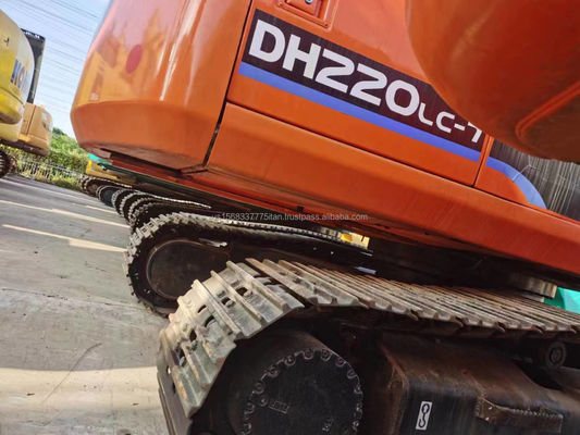 Excavadora DOOSAN DH220 com Excelente Desempenho e em Máquina de Construção Hidráulica