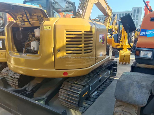 Cat 308 Excavadora com válvula hidráulica original Caterpillar usada 7760 KG Peso da máquina