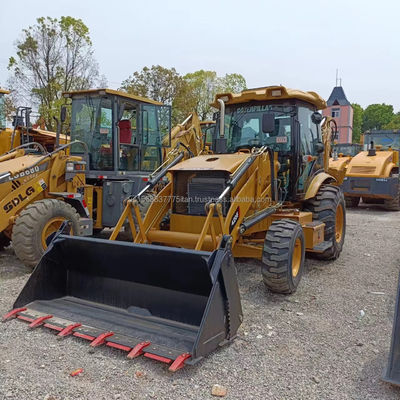 Carregador de retroescavadeira usado para lojas de materiais de construção Caterpillar 420F Máquinas de segunda mão