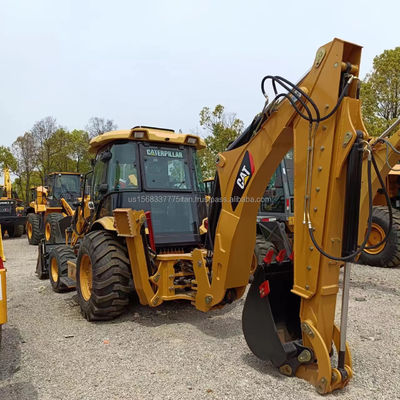 Carregador de retroescavadeira usado para lojas de materiais de construção Caterpillar 420F Máquinas de segunda mão
