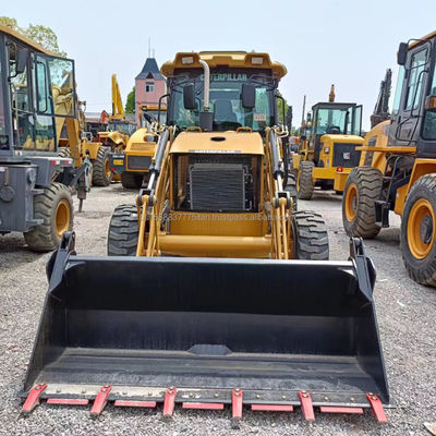 Carregador de retroescavadeira usado para lojas de materiais de construção Caterpillar 420F Máquinas de segunda mão