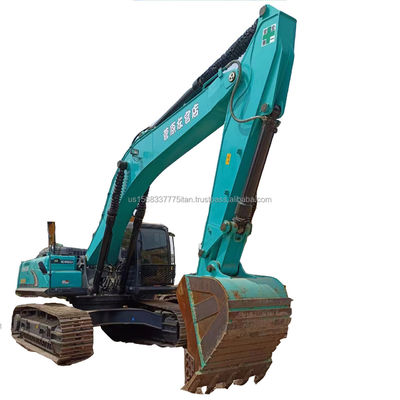 Excavadora Kobelco SK350 de alto desempenho com capacidade de balde de 1M3 e potência de 197kw