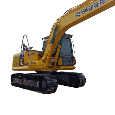 Excavadora Komatsu PC130 para Engenharia Construção Usada Anfíbia Alta Confiabilidade