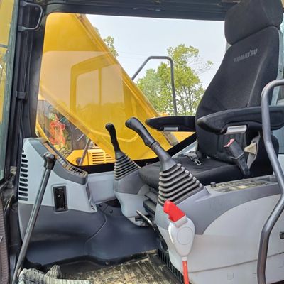 Máquina de construção usada Japão Komatsu PC160 Excavadora com motor EAP e certificado CE