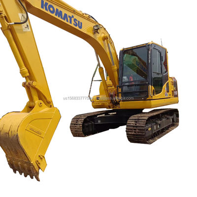 Excavadora Komatsu PC110 Japão Excavadora hidráulica de rastreador usada 0,48M3 Capacidade de balde