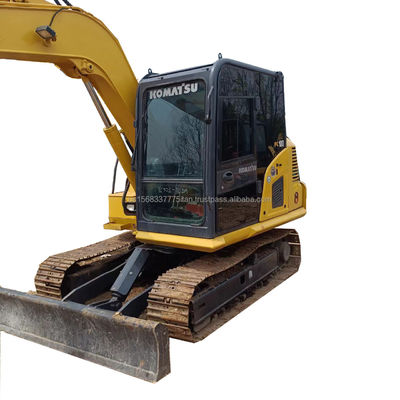 Excavadora Komatsu PC100 de 10 toneladas usada com cilindros hidráulicos originais em Xangai