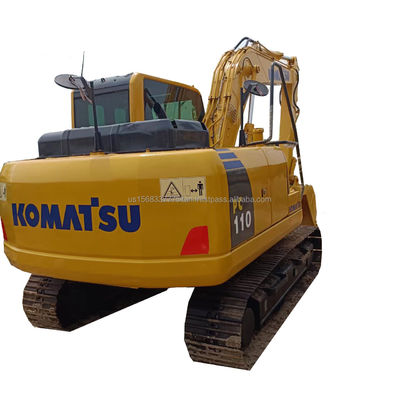 Excavadora de rastreamento hidráulico Komatsu PC110 original do Japão com 0-2000 horas de trabalho