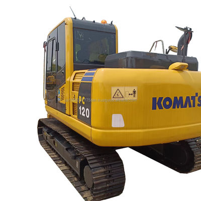 12 toneladas Peso de operação Excavadora hidráulica Excavadora usada Harga Komatsu PC120