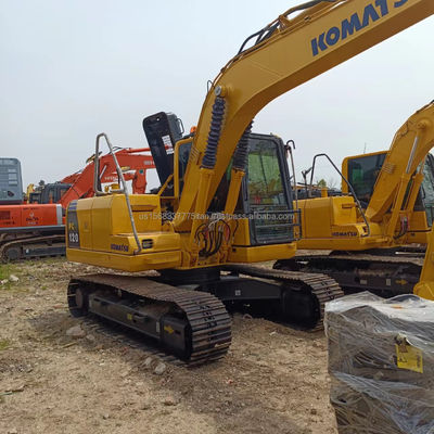 6000 KG Komatsu PC120 Excavadora de rolagem usada com bomba hidráulica original