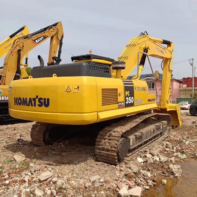 Komatsu PC350 Excavadora Usada 35 Ton Crawler Moving PC350 PC350-7 PC350-8 Feito no Japão