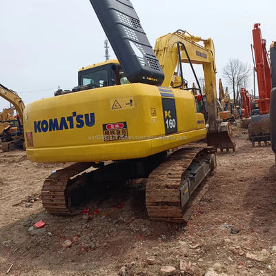Excavadora usada Komatsu PC160 Excavadora de 16 toneladas Excavadora de rastreador hidráulico válvula hidráulica original
