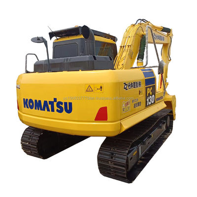 cilindro hidráulico original Japão 13 toneladas Komatsu PC130 escavadora escavadora de rastreamento usado