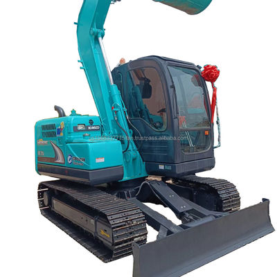 cilindro hidráulico original usado Kobelco escavadeira SK75 8Ton 0,5M3 Capacidade de balde