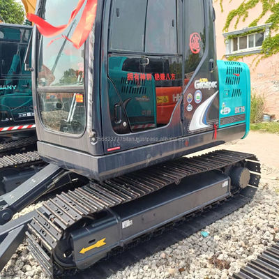 cilindro hidráulico original usado Kobelco escavadeira SK75 8Ton 0,5M3 Capacidade de balde