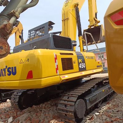 Excavadora usada Komatsu PC450 Excavadora hidráulica Crawler Excavadora 270kw 2M3 Capacidade de balde