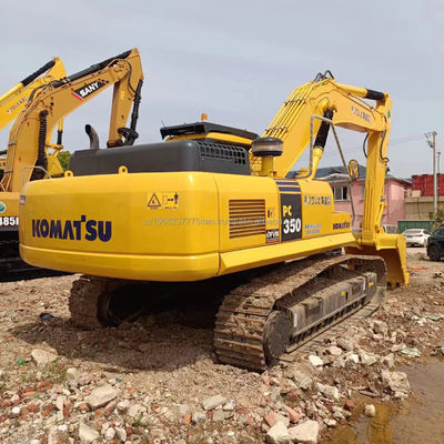 Excavadora usada Komatsu PC350 Excavadora hidráulica de 35 toneladas com capacidade de balde de 0,3M3
