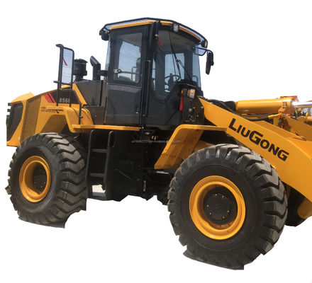 Carregador usado LG 856H com bomba hidráulica original e excelente desempenho