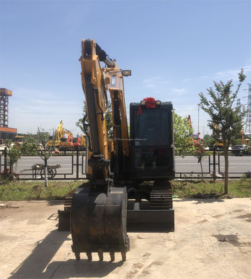 Excavadora SANY SY75C Pro de segunda mão Máquina de construção hidráulica de alto desempenho