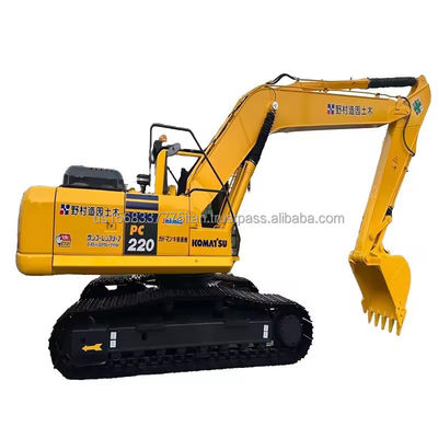 Ótimo desempenho Komatsu PC 220 Excavadora hidráulica com capacidade de balde de 1,2M3