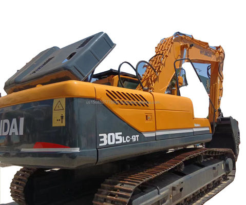 Hyundai 305LC-9T Modelo 30ton 305 Excavadora Crawler da Coreia Excavadora usada Harga