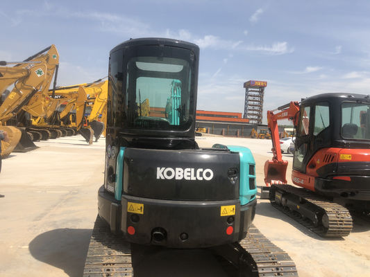Kobelco SK55SR Excavadora com e bom desempenho dentro de 0-2000 horas de trabalho