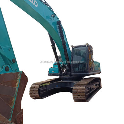 Excavadora KOBELCO SK350 com curta duração e máquina hidráulica de construção