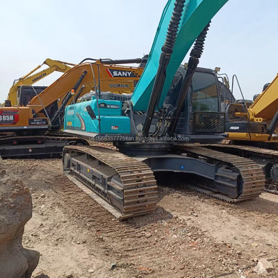 Excavadora KOBELCO SK350 com curta duração e máquina hidráulica de construção