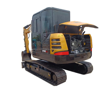 Excavadora Sany SY60C usada com capacidade de balde de 0,28M3 e peso da máquina de 6000 KG