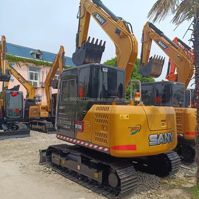 Bomba Hidráulica Original 2016 Sany Sy 75c Mini Excavatora de segunda mão Grande Desempenho