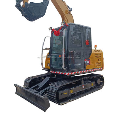 Excavadora SANY SY75C 7500 KG Máquina de Construção Hidráulica com Ótimo Desempenho