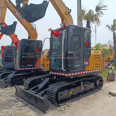 Excavadora SANY SY75C 7500 KG Máquina de Construção Hidráulica com Ótimo Desempenho