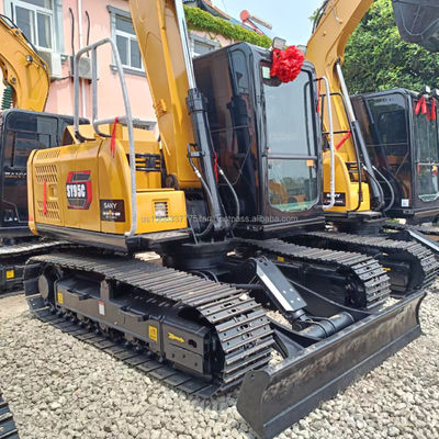 Excavadora SANY Sy95c com válvula hidráulica original e bomba hidráulica ISUZU Kawasaki