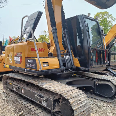 Excavadora Sany SY135C usada com excelente desempenho e válvula hidráulica original