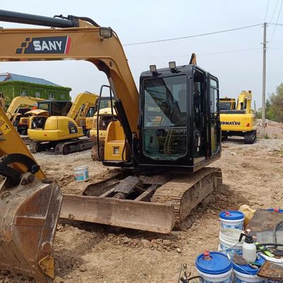 0.55M3 Capacidade de balde Usado Sany SY155C escavadeira para trabalhos de mineração em ótimas condições