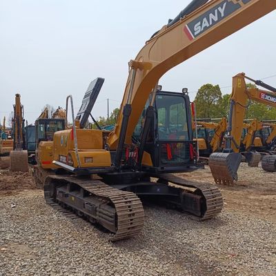 0.55M3 Capacidade de balde Usado Sany SY155C escavadeira para trabalhos de mineração em ótimas condições