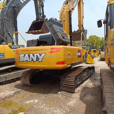 Excavadora Sany SY215C usada com capacidade de balde de 1,2 M3 e válvula hidráulica original