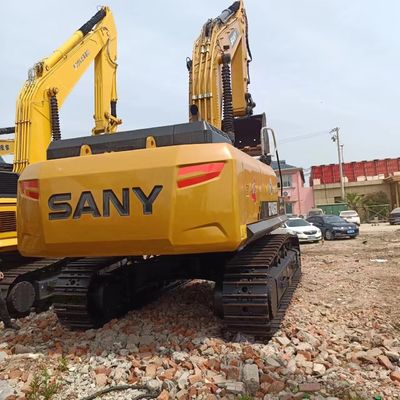 Excavadora SANY SY485H de grande porte com válvula hidráulica original, peso operacional de 48,5 toneladas