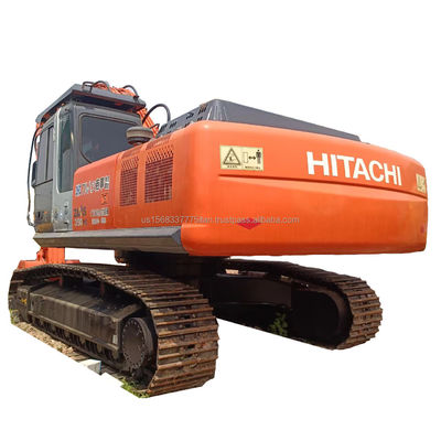 Excavadora usada Hitachi ZX350 feita no Japão com 184 kW de potência e poucas horas de trabalho