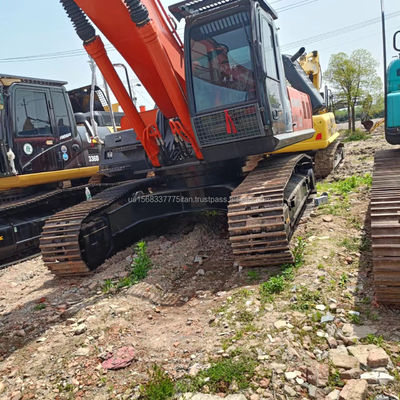 Excavadora usada Hitachi ZX350 feita no Japão com 184 kW de potência e poucas horas de trabalho