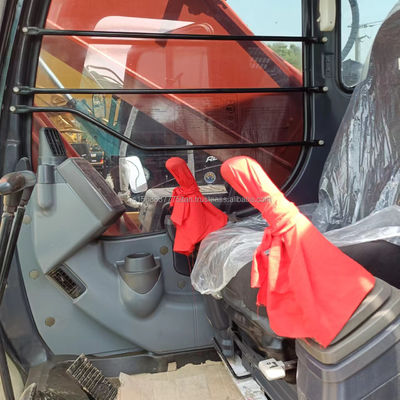 Excavadora usada Hitachi ZX350 feita no Japão com 184 kW de potência e poucas horas de trabalho