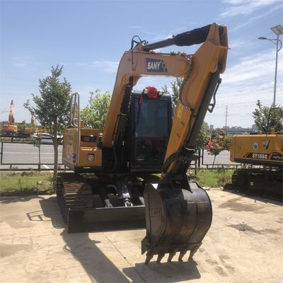 41.1 kw Motor SANY SY75C Pro Excavator Excelente desempenho de trabalho garantido