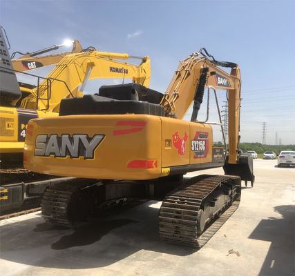 Excavadora Sany SY215C usada com válvula hidráulica original e 0-2000 horas de trabalho