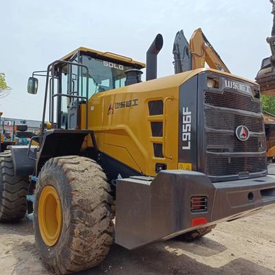Motor Weichai original usado Lingong 956F carregador em ótimo estado e multifunção