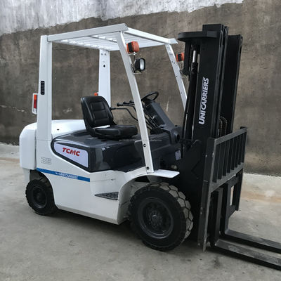 Japão TCM Forklift Manufacture 2,5 toneladas de empilhadeiras usadas com válvula hidráulica original