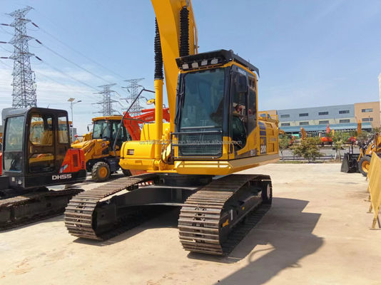 Excavadora usada Komatsu PC200 de 20 toneladas Japão Original Excavadora de rastreador hidráulico Ano de 2016