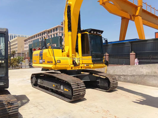 Excavadora usada Komatsu PC200 de 20 toneladas Japão Original Excavadora de rastreador hidráulico Ano de 2016