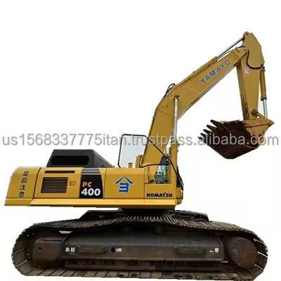 Máquina de escavadeira de Shanghai Komatsu PC400-7 com válvula hidráulica original