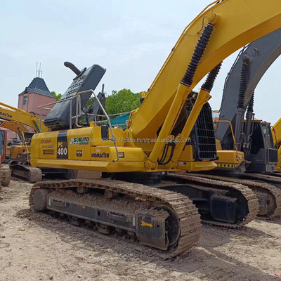 Máquina de escavadeira de Shanghai Komatsu PC400-7 com válvula hidráulica original