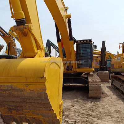 Máquina de escavadeira de Shanghai Komatsu PC400-7 com válvula hidráulica original